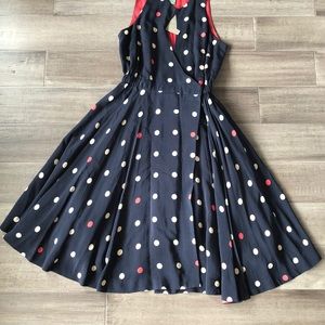 Anthropologie Dresses - Anthropologie polka-dot wrap dress Anthropologie Dresses - Anthropologie polka-dot wrap dress